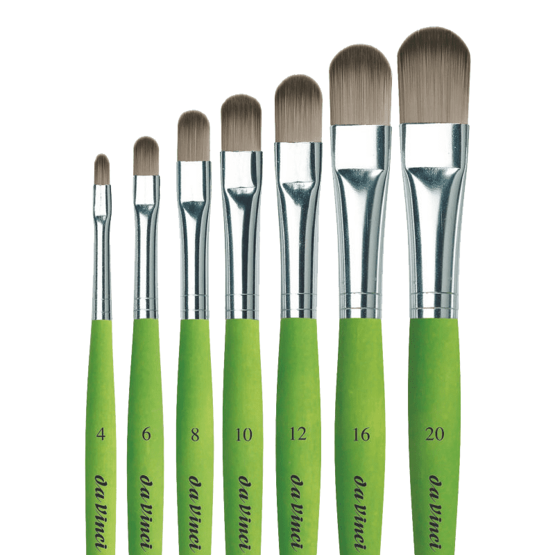 da Vinci FIT Synthetics Series 375 Filbert Brushes