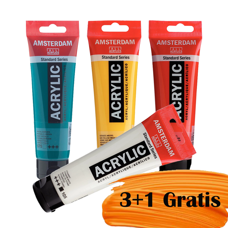 !AKCE 3 + 1 ZDARMA! Amsterdam Akryl 20ml